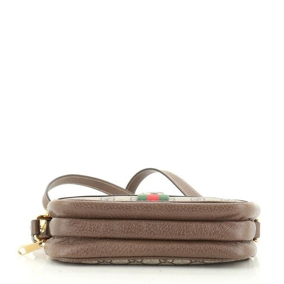 Gucci Bags Gucci Ophidia Triple Zip Crossbody Bag Gg Coated Canvas